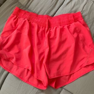 Lined running shorts